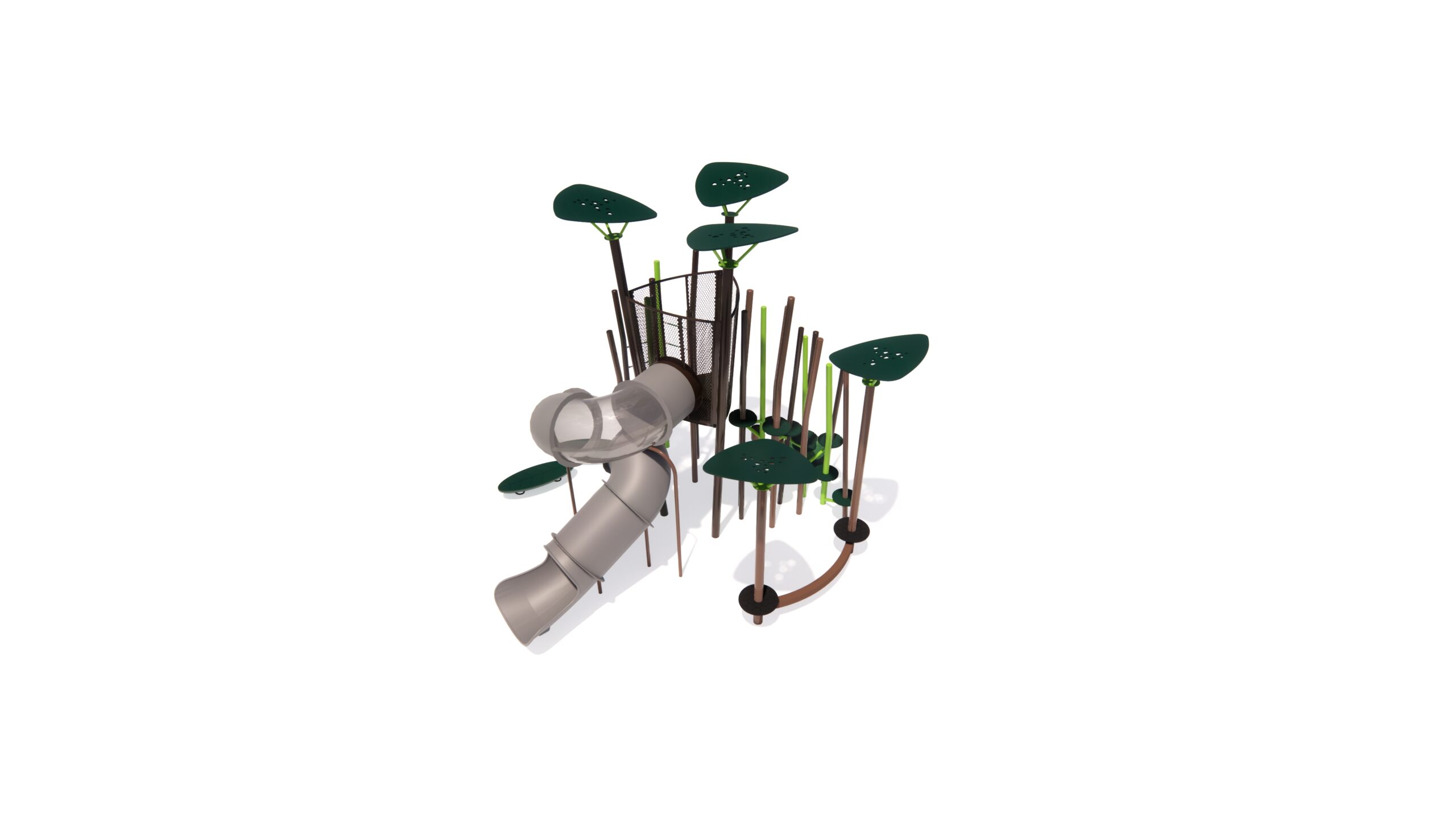 Leaf Topper_Twiggy Side - 3D View 3