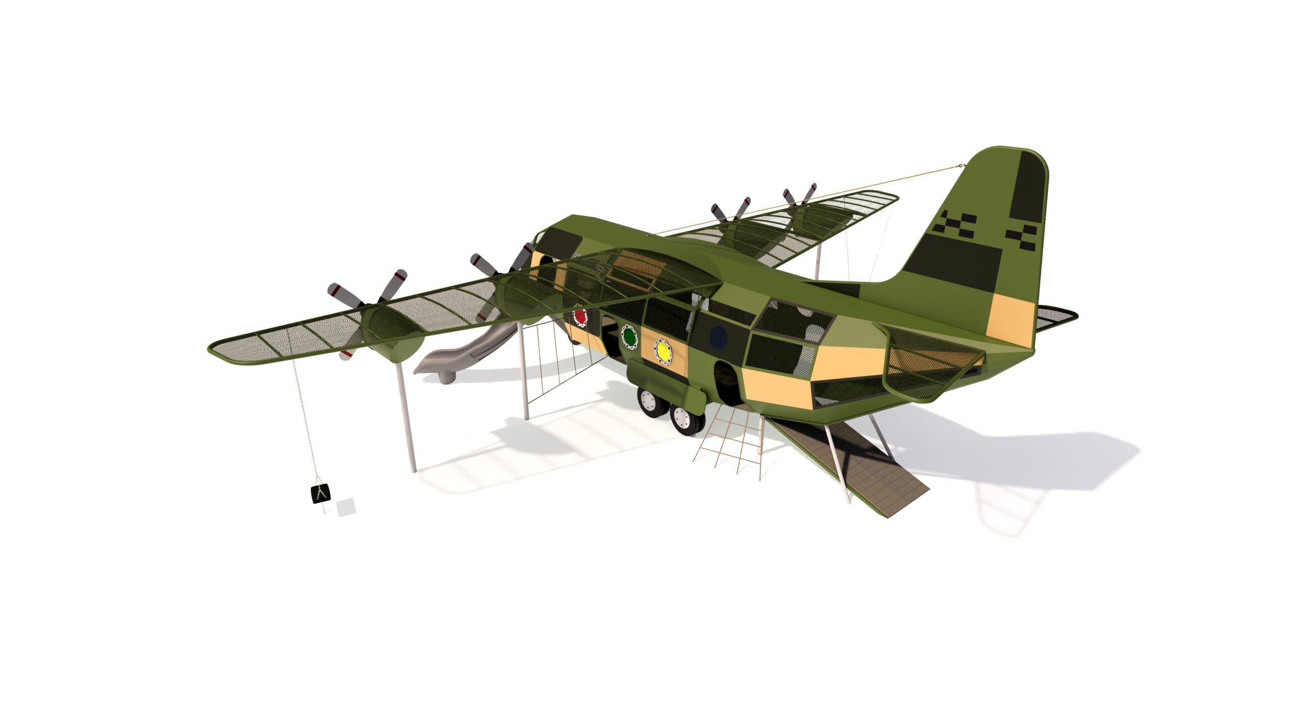 UPT1115 - Transport_C130 Playset_view 2